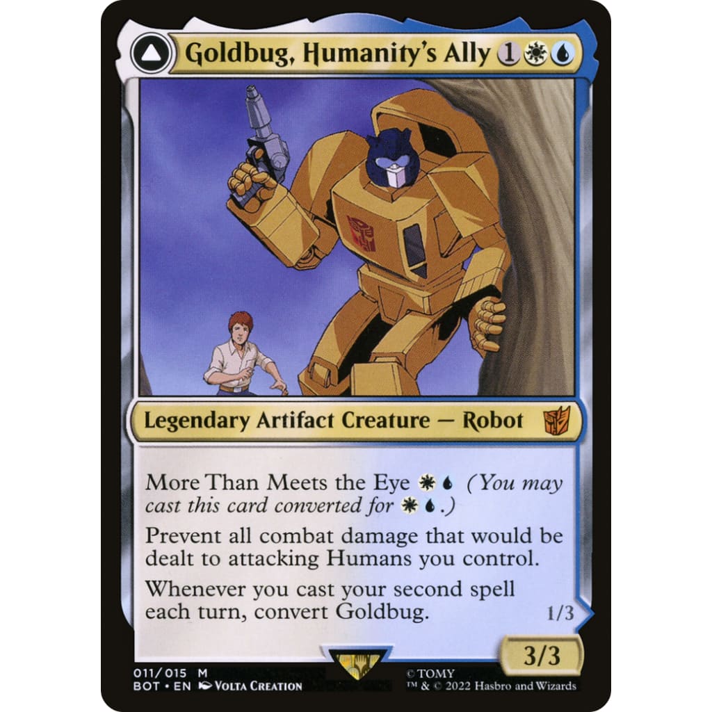 Goldbug Humanity’s Ally // Scrappy Scout (BOT-011):