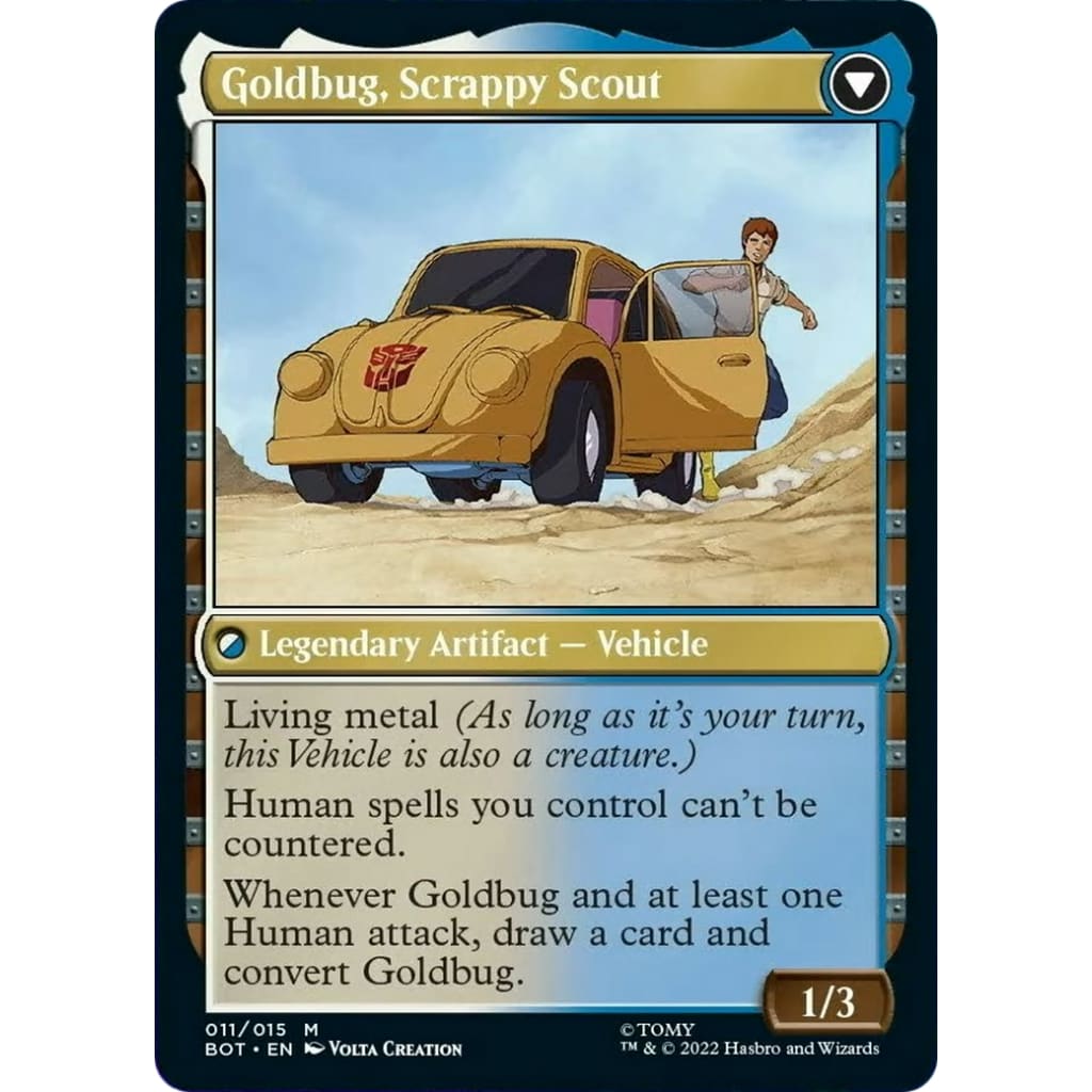 Goldbug Humanity’s Ally // Scrappy Scout (BOT-011):