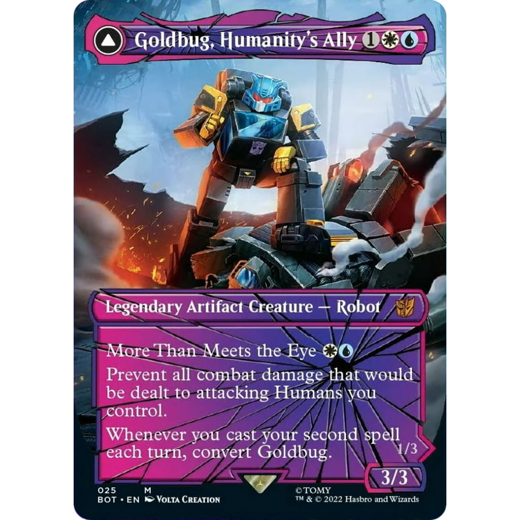 Goldbug Humanity’s Ally // Scrappy Scout (BOT-025):