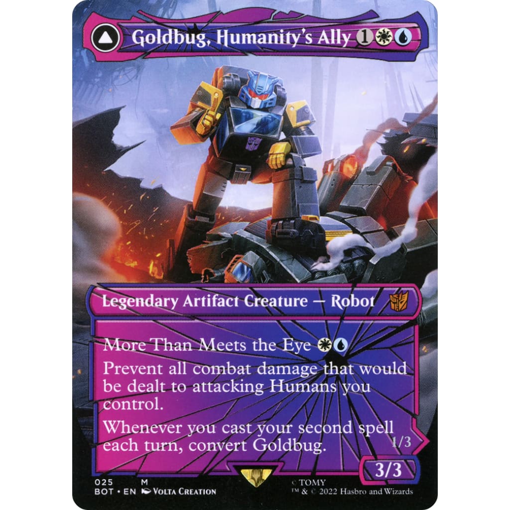 Goldbug Humanity’s Ally // Scrappy Scout (BOT-025):