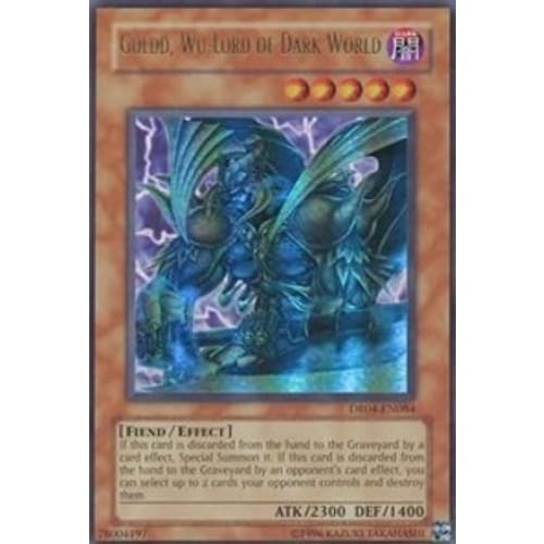 Goldd Wu-Lord of Dark World (DR04-EN084) Ultra Rare
