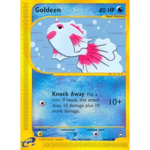 Goldeen (078/147) Common Reverse Holofoil - Single