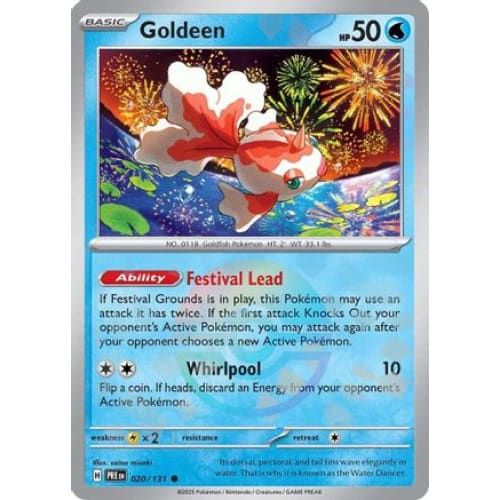 Goldeen (Poke Ball Pattern) (20) Common Holofoil - Single