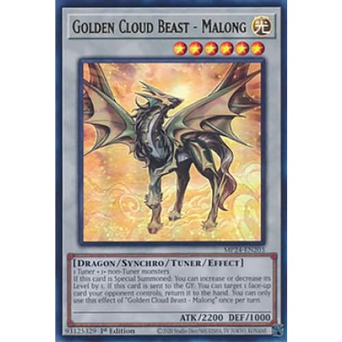 Golden Cloud Beast - Malong - MP24-EN203 Ultra Rare 1st