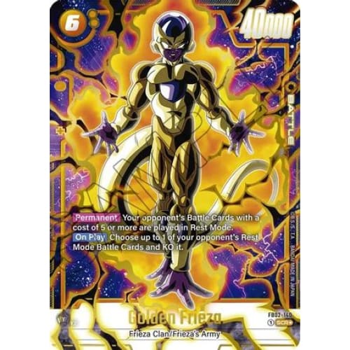 Golden Frieza (Alternate Art) (FB02-140) - Blazing Aura