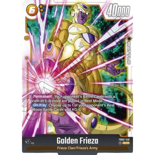 Golden Frieza (FB02-140) - Blazing Aura Holofoil - Single