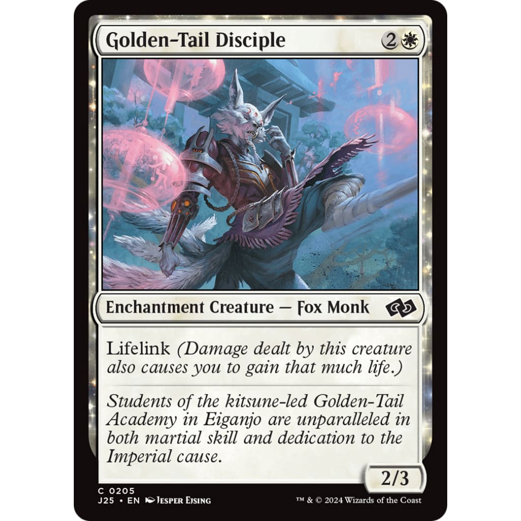 Golden-Tail Disciple (J25-205) - Single