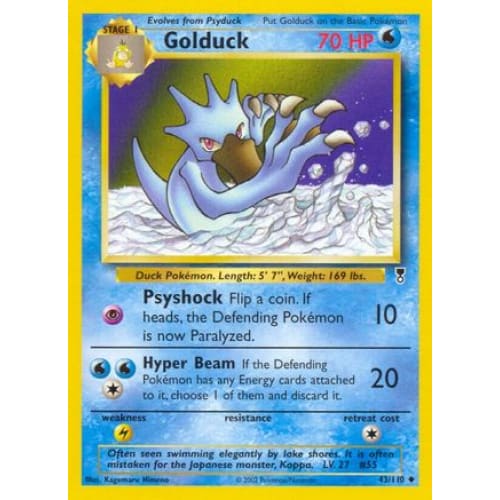 Golduck (043/110) Uncommon Reverse Holofoil - Single