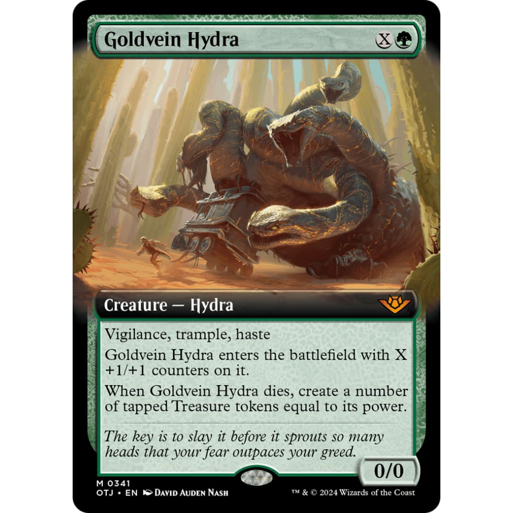 Goldvein Hydra (OTJ-341): (Extended Art) - Single
