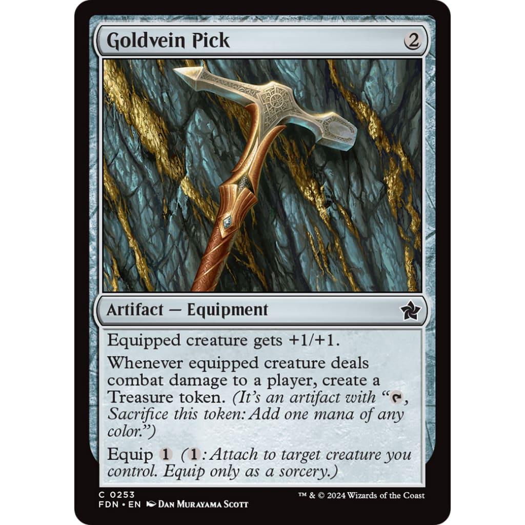 Goldvein Pick (FDN-253) Foil - Single
