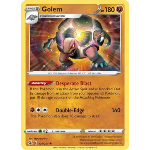 Golem (137/264) Rare Classic - Single