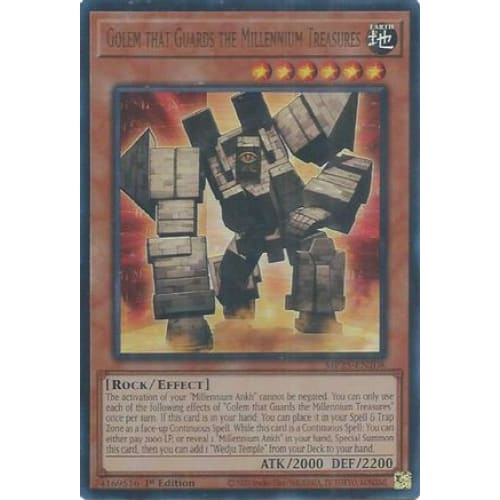 Golem that Guards the Millennium Treasures - MP25-EN208