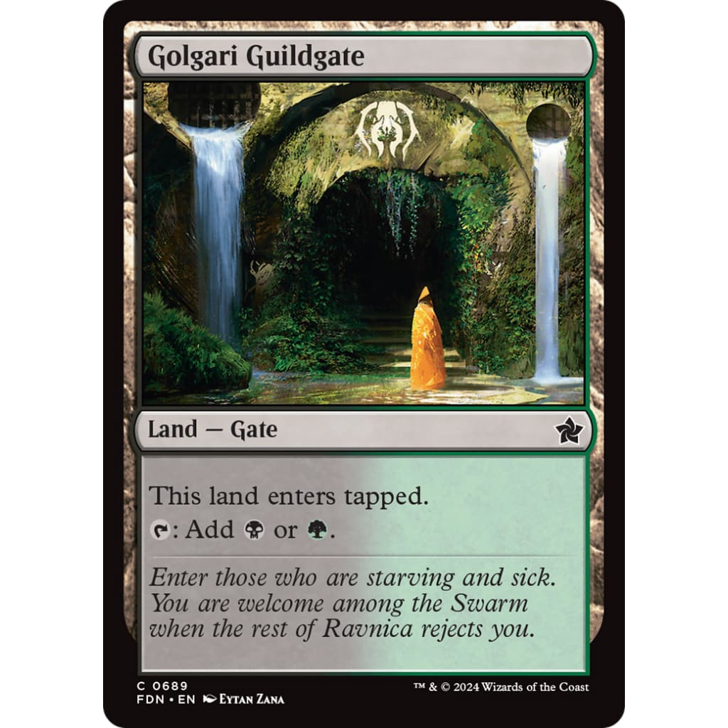 Golgari Guildgate (FDN-689) - Single