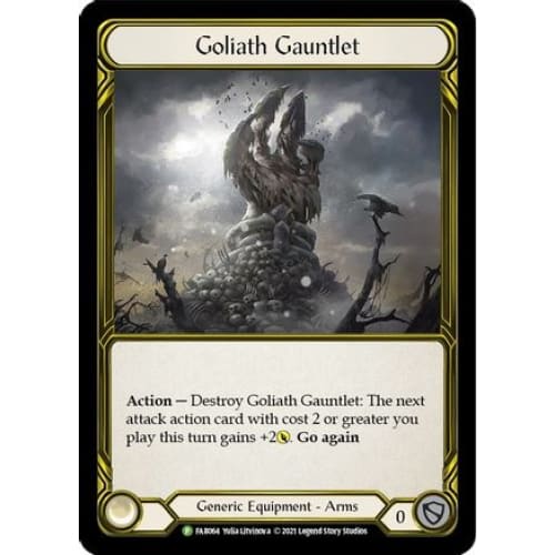 Goliath Gauntlet (Golden) (FLESH AND BLOOD: PROMO CARDS)