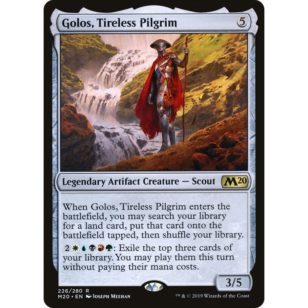 Golos Tireless Pilgrim (M20-226) Foil - Single