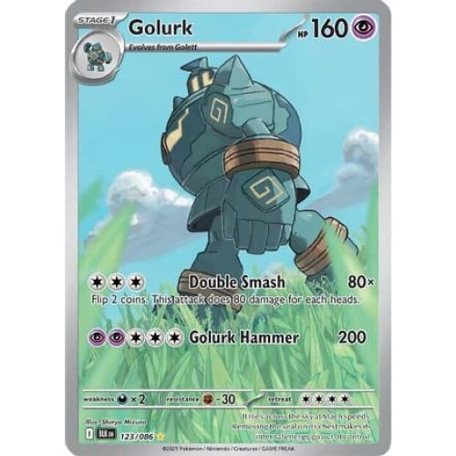 Golurk - 123/086 (123) Illustration Rare Holofoil - Single