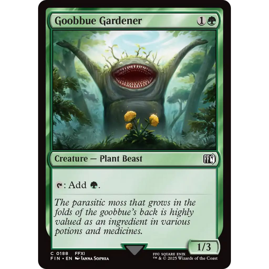 Goobbue Gardener (FIN-188) Foil - Single