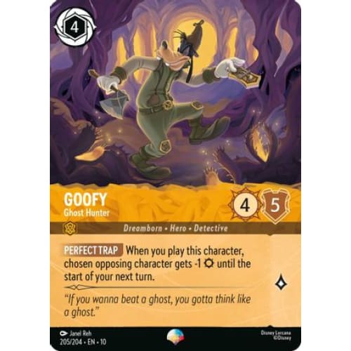 Goofy - Ghost Hunter (Epic) (205/204) - Whispers