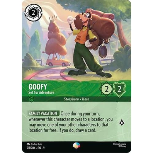 Goofy - Set for Adventure (Epic) (211/204) - Fabled