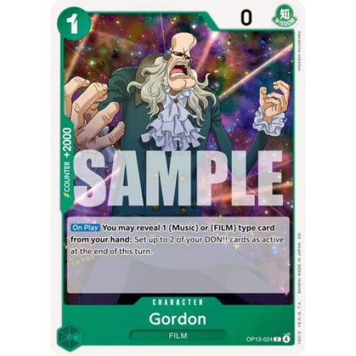 Gordon OP13-024 C Carrying On His Will - Single