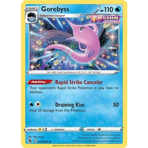 Gorebyss (067/264) Rare Classic - Single