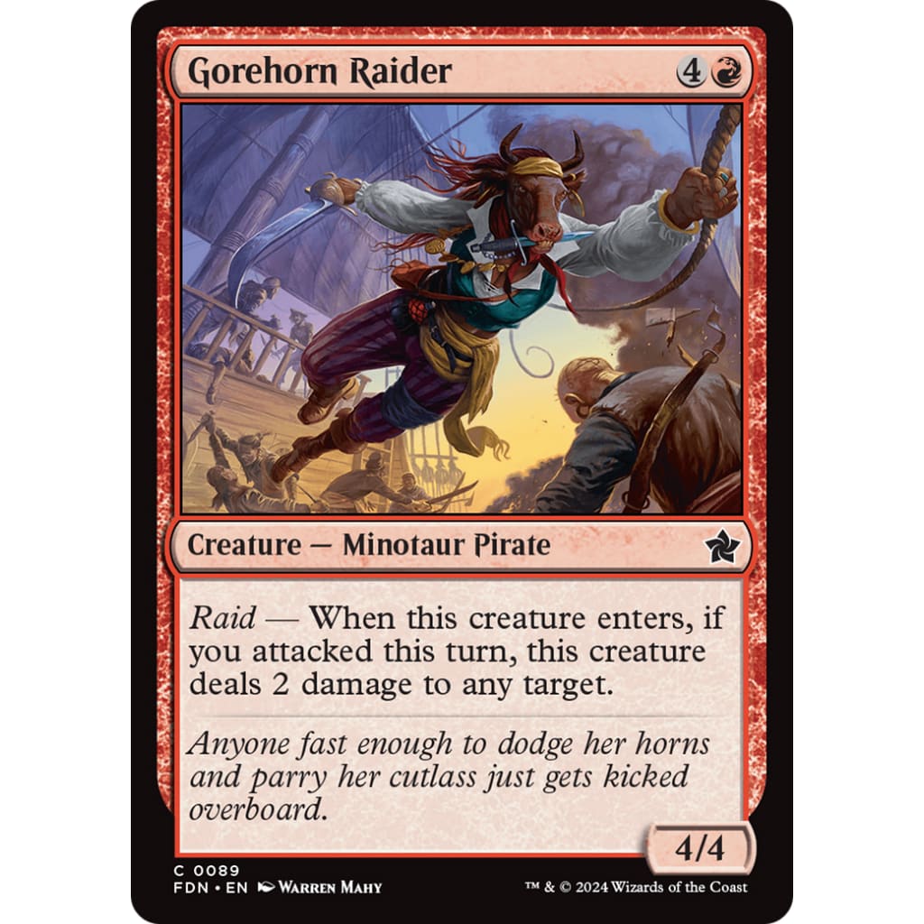 Gorehorn Raider (FDN-089) - Single