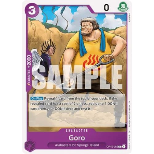 Goro OP15-065 C Adventure on Kami’s Island - Single