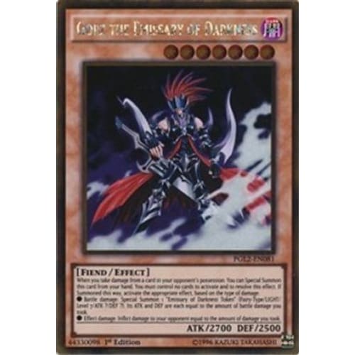 Gorz the Emissary of Darkness (PGL2-EN081) Gold Rare