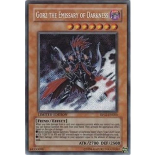 Gorz the Emissary of Darkness (RP02-EN000) Secret Rare