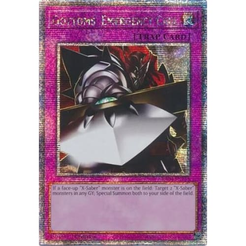 Gottoms’ Emergency Call (Quarter Century Secret Rare)