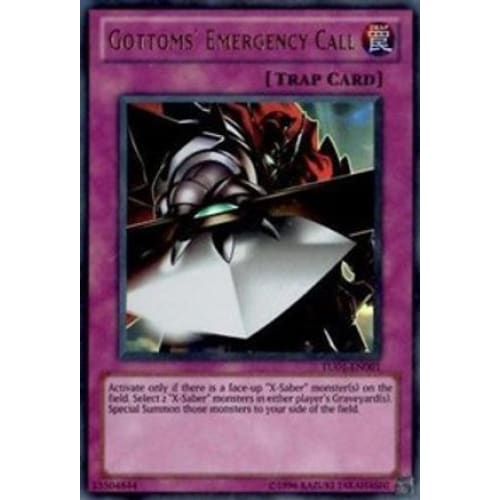 Gottoms’ Emergency Call (TU04-EN001) Ultra Rare Unlimited