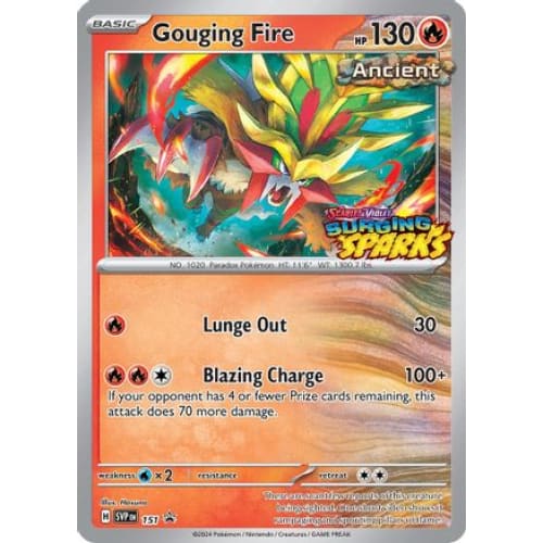Gouging Fire - 151 (151) Promo Holofoil - Single