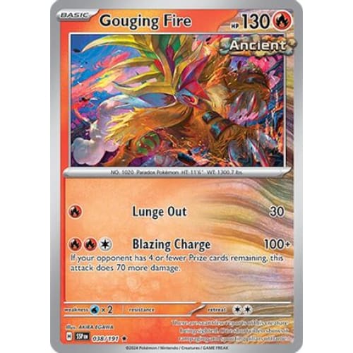 Gouging Fire (38) Rare Classic Reverse Holofoil - Single