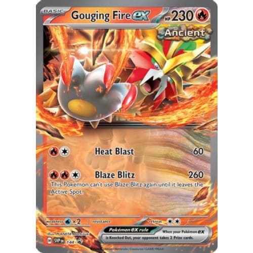 Gouging Fire ex - 144 (144) Promo Holofoil - Single