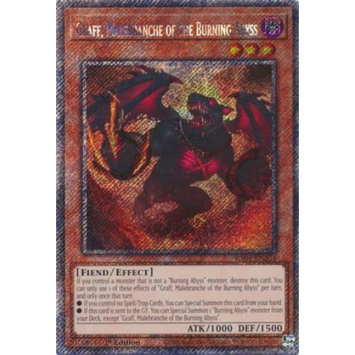 Graff Malebranche of the Burning Abyss (Platinum Secret