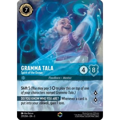 Gramma Tala - Spirit of the Ocean (Alternate Art) (217/204)