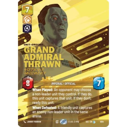 Grand Admiral Thrawn - Schemer (Prestige) (1054) - Single