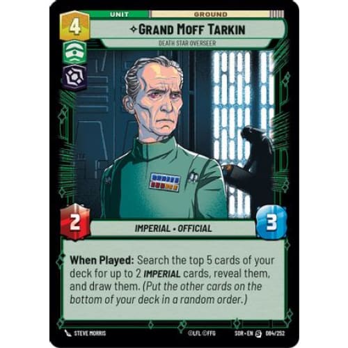 Grand Moff Tarkin - Death Star Overseer (084/252) - Spark