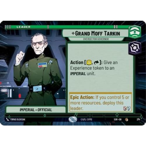 Grand Moff Tarkin - Oversector Governor (Hyperspace) (274)