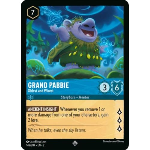 Grand Pabbie - Oldest and Wisest (148/204) - Rise