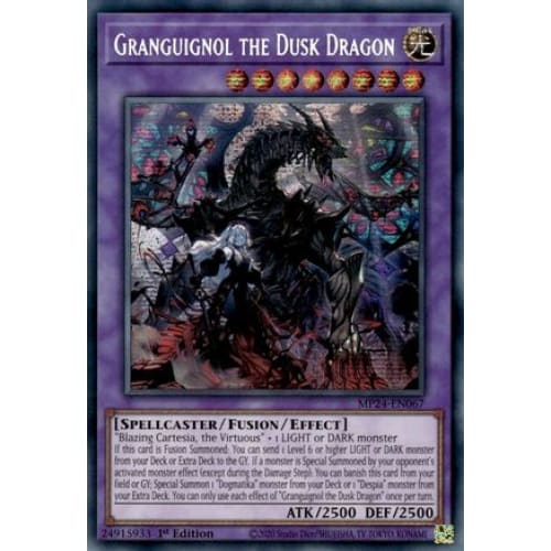 Granguignol the Dusk Dragon - MP24-EN067 Prismatic Secret