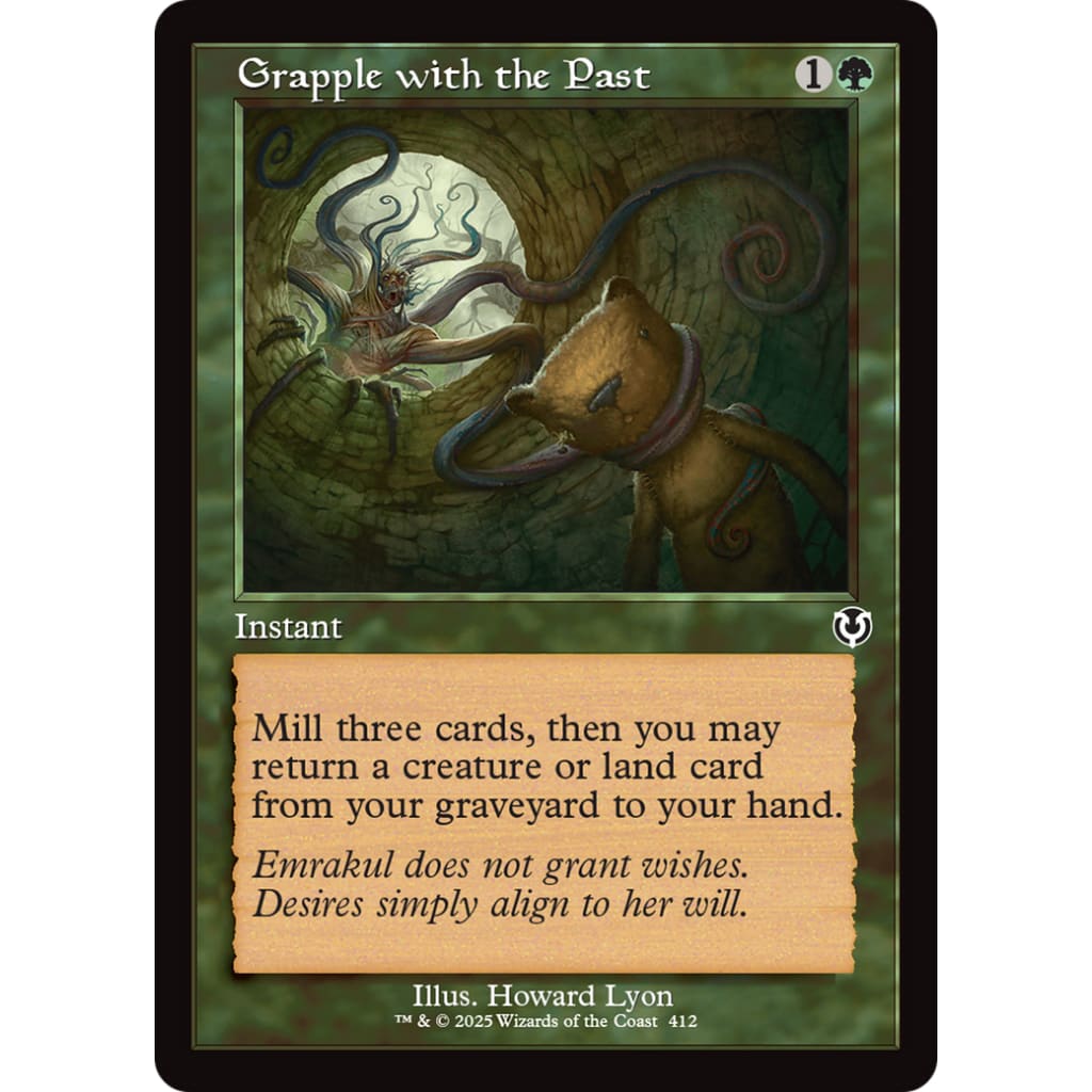 Grapple with the Past (Retro Frame) (INR-412) - Single