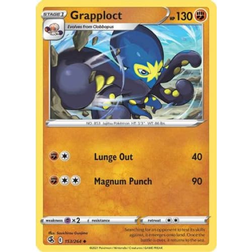 Grapploct (153/264) Uncommon Reverse Holofoil - Single