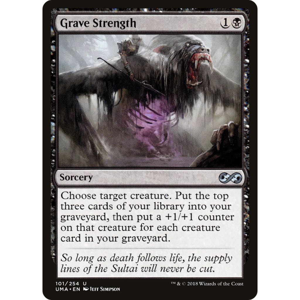 Grave Strength (UMA-101) - Single