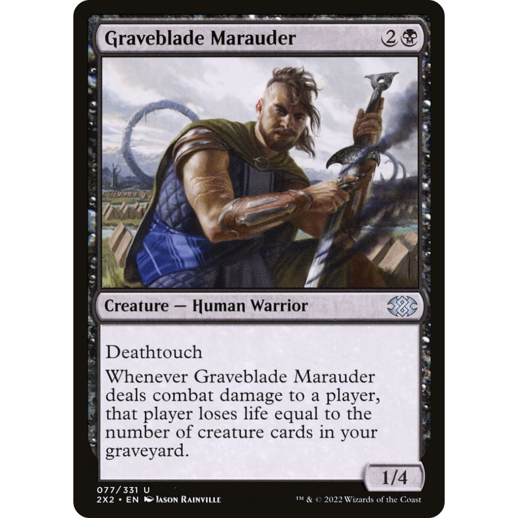 Graveblade Marauder (2X2-077) - Single