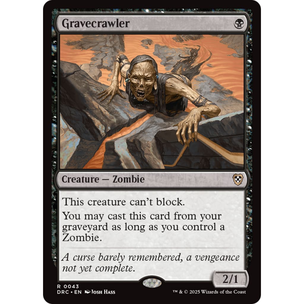 Gravecrawler (DRC-043) - Single