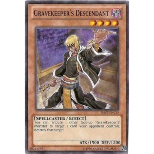 Gravekeeper’s Descendant (Starfoil) (BATT-EN010) Starfoil
