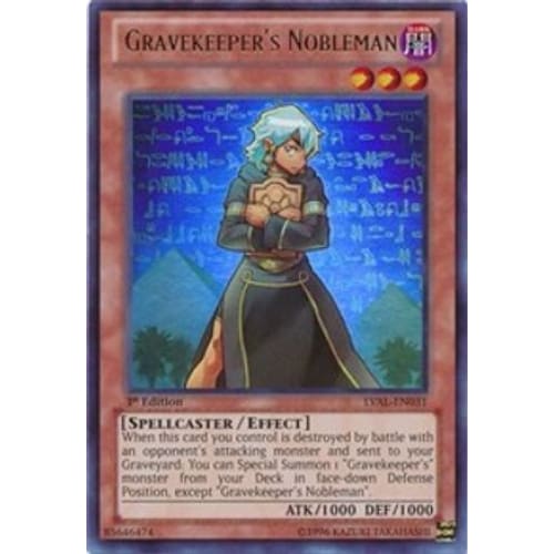 Gravekeeper’s Nobleman (LVAL-EN031) Ultra Rare Unlimited