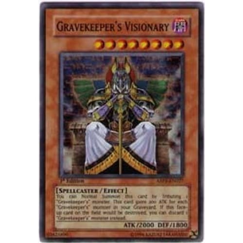 Gravekeeper’s Visionary (ABPF-EN027) Super Rare 1st Edition