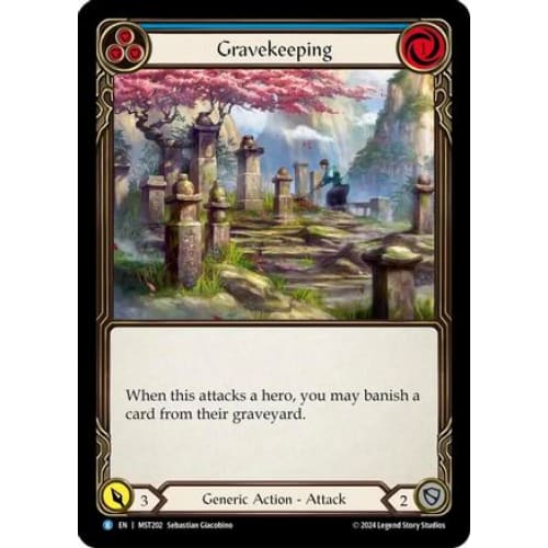 Gravekeeping (Blue) (PART THE MISTVEIL) - Single